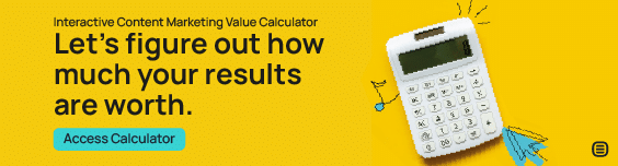 Interactive Content Marketing Value Calculator